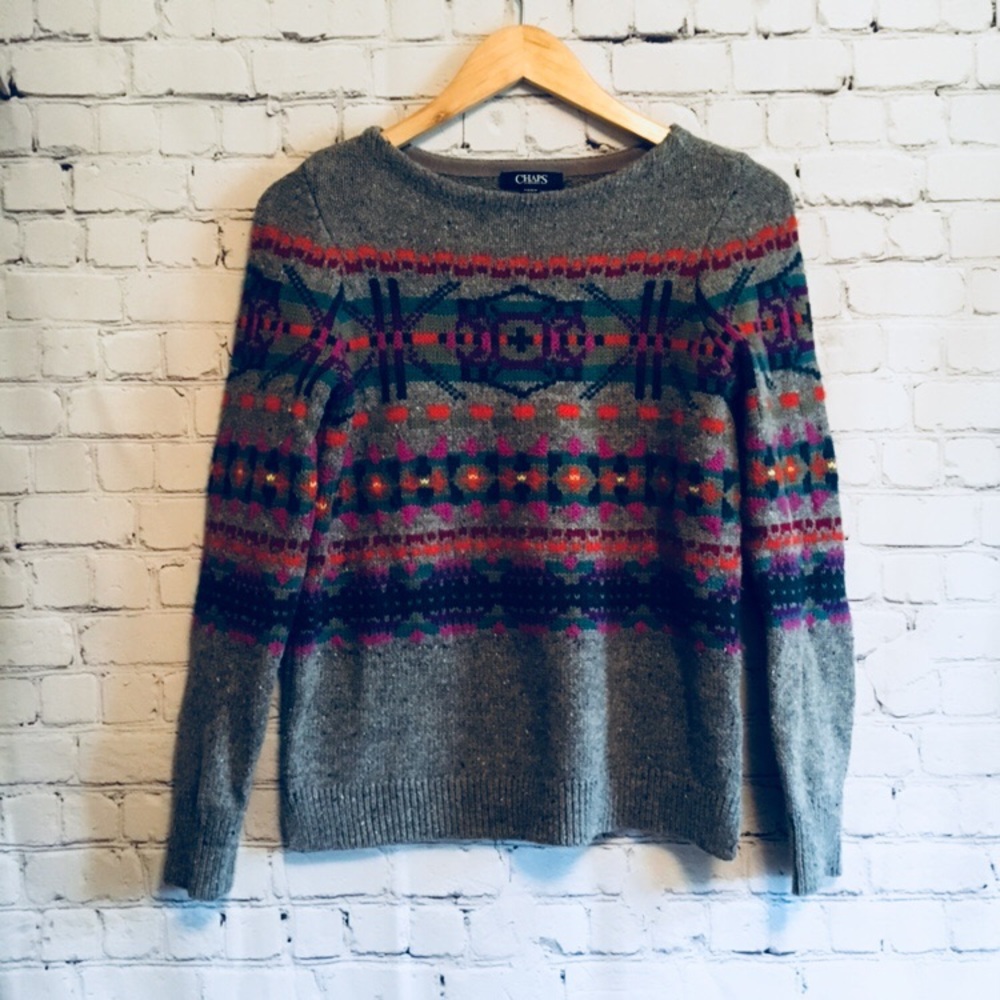 Chaps Fair Isle Sweater - image 1